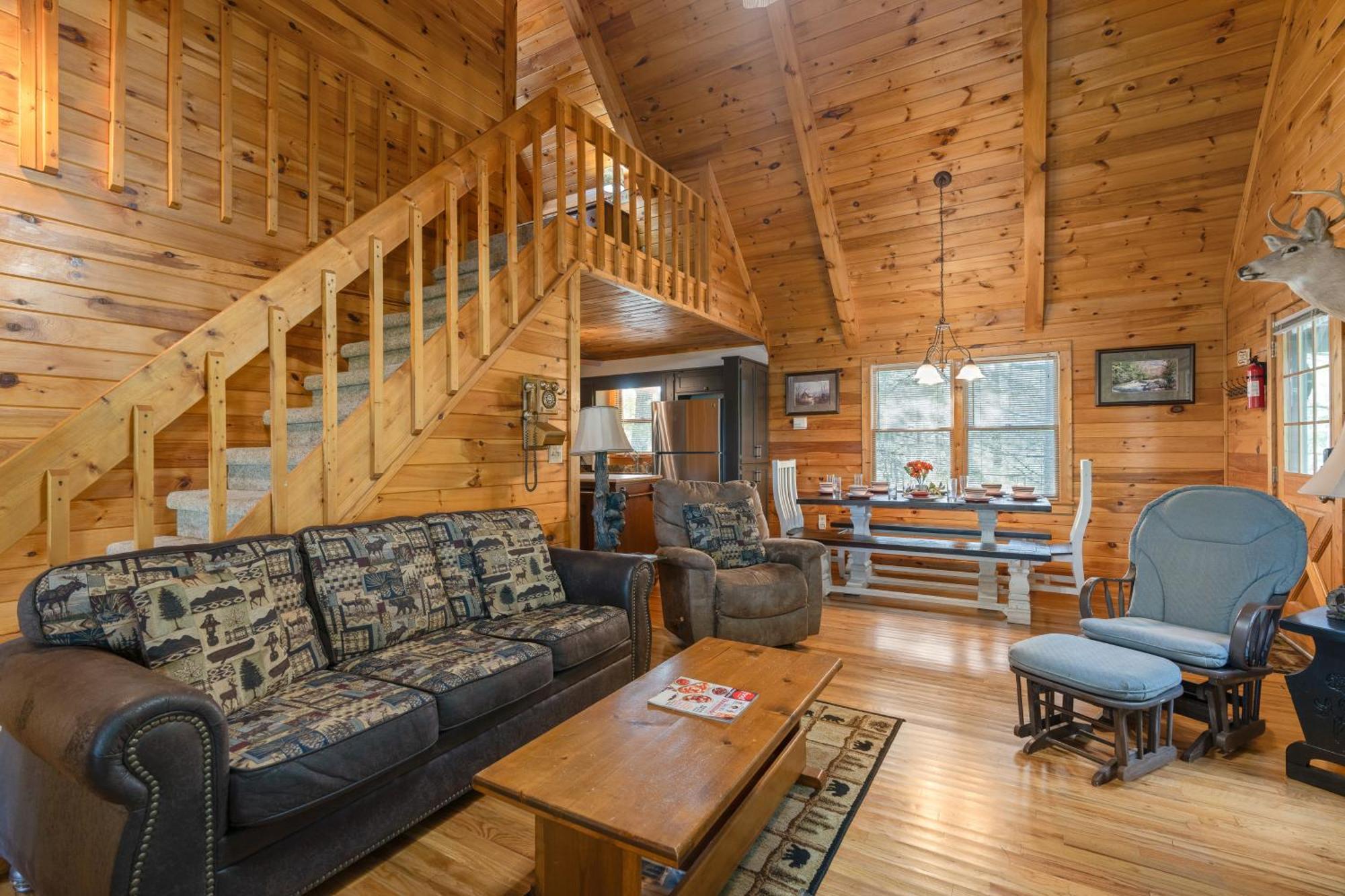 Mountain Rivers Lodge Blue Ridge Esterno foto