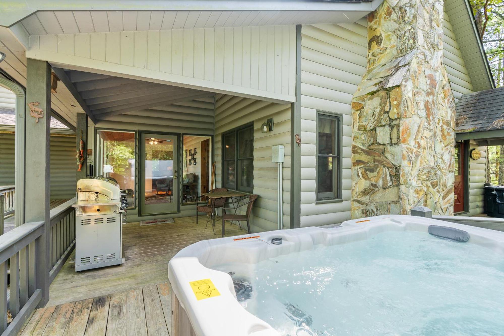 Mountain Rivers Lodge Blue Ridge Esterno foto
